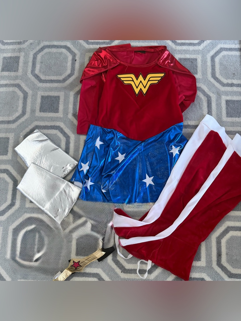 WONDER WOMAN KIDS COSTUME!
